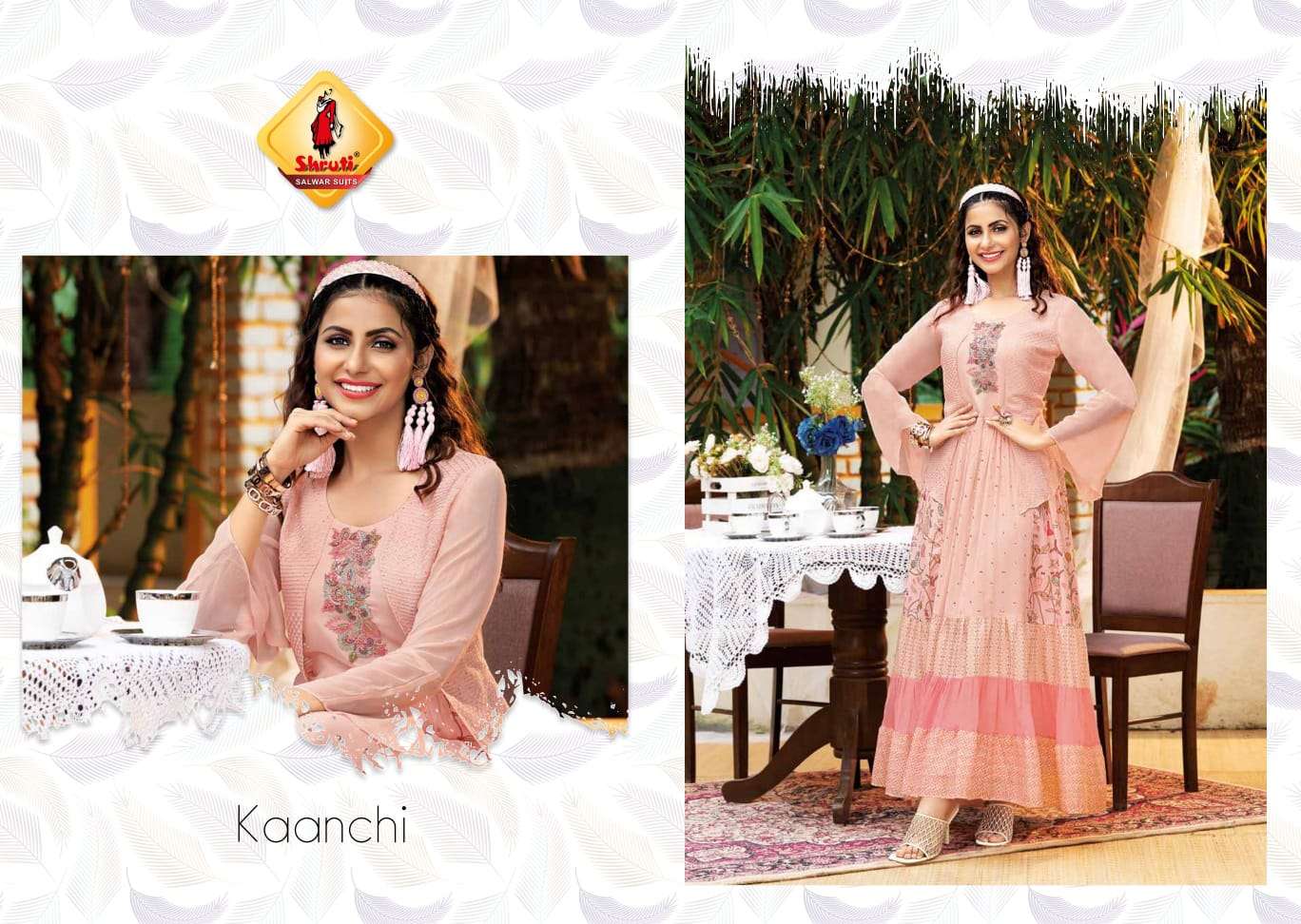 Shruti-Classy Missy-Viscose-Georgette-Muslin-Print-Embroidery-Handwork-Crochet-Work-Gher-Kurti-01